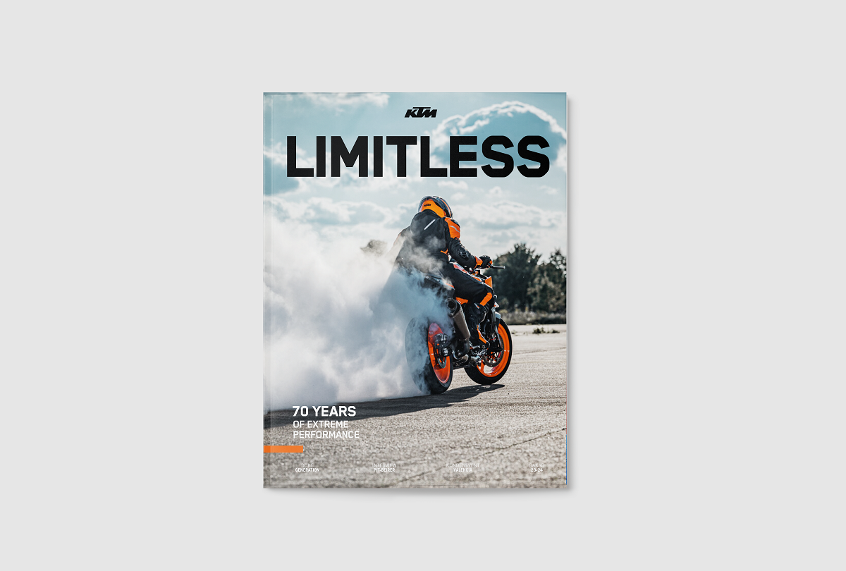 KTM Magazine - Content language: DE