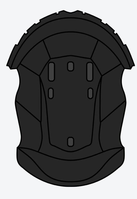 Kids Wraaap Helmet Crown Padding