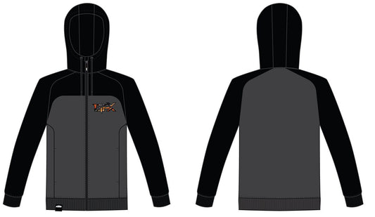 GFX ZIP HOODIE - Size: XS
