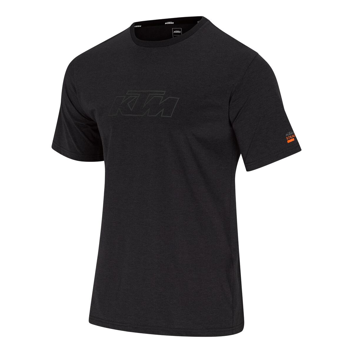 ESSENTIAL STEALTH T-SHIRT DARK GREY MELANGE