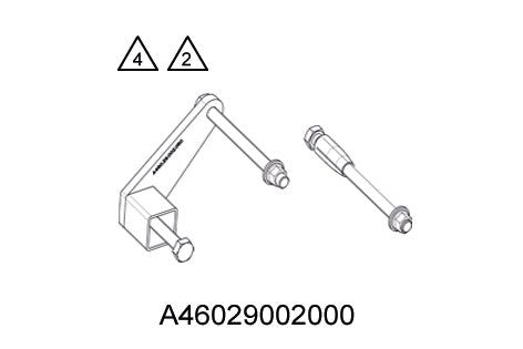 Holder for motor work stand cmpl.
