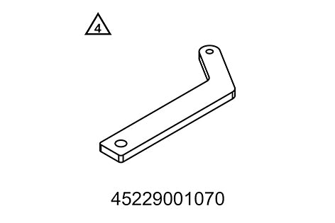 Holder for the engine work stand