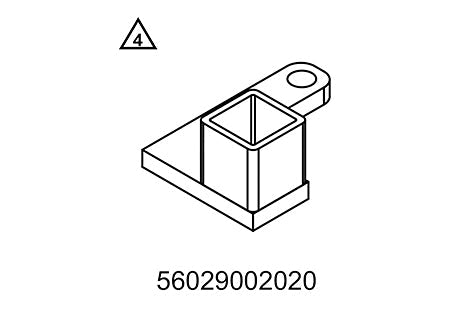Holder for the motor work stand