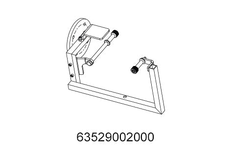 Engine bracket for engine work stand