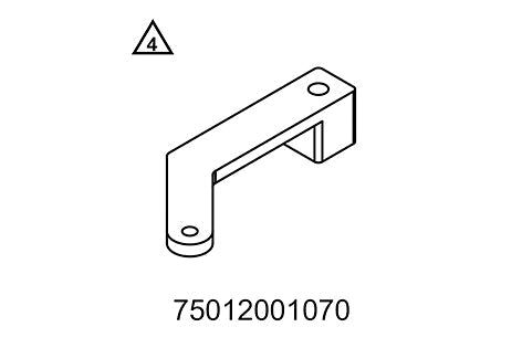 Holder for the engine work stand