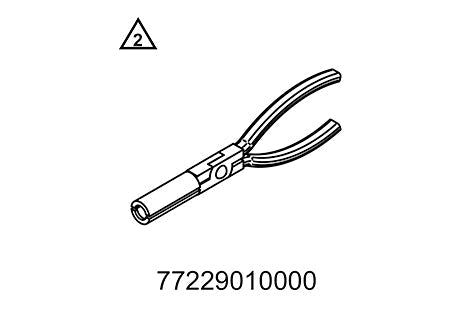 Valve stem seals plier