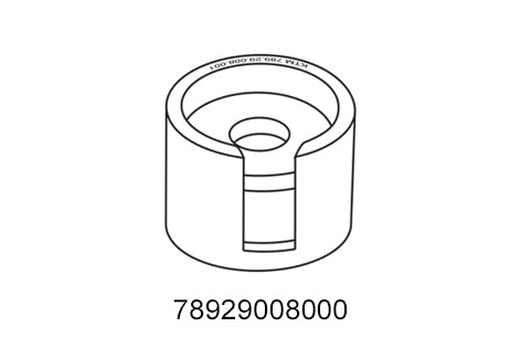 Insert for crankshaft pressing tool