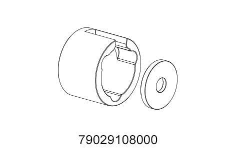 Insert for crankshaft pressing tool