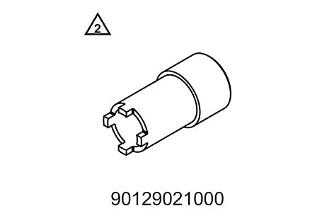 Groove nut wrench