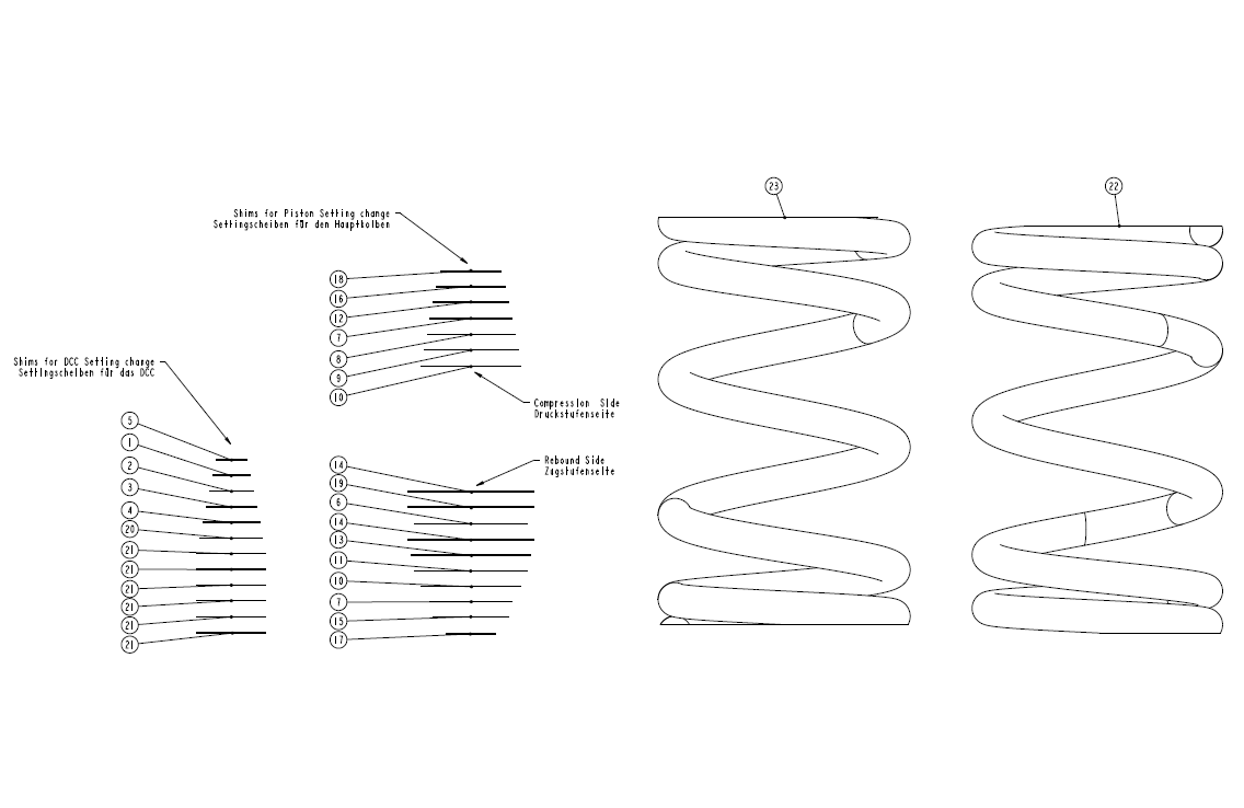 Race Kit Shock KTM RC390R SSP 300