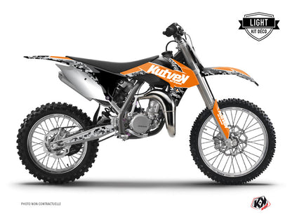 KTM 85 SX Dirt Bike Predator Graphic Kit Orange LIGHT - Light versie