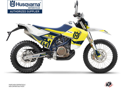 Husqvarna 701 Enduro LR Dirt Bike Reef Graphic Kit Blue