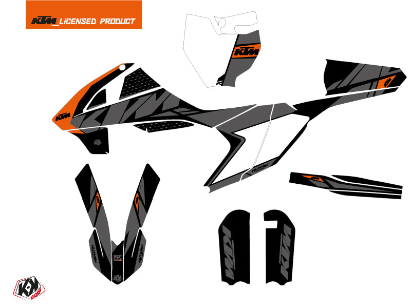 KTM 65 SX Dirt Bike Reflex Graphic Kit Black