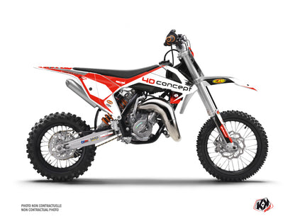 KTM 65 SX Dirt Bike Replica BOS Graphic Kit
