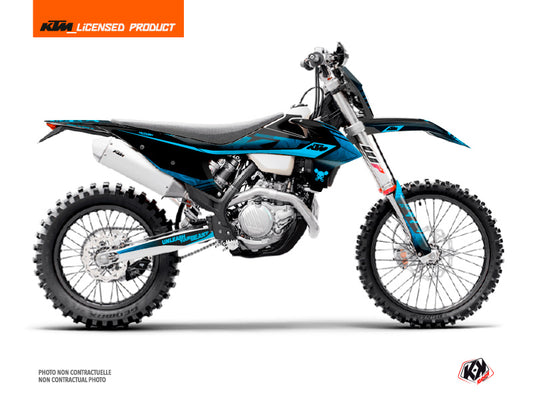 KTM EXC-EXCF Dirt Bike Replica Thomas Corsi 2020 Graphic Kit Black Blue