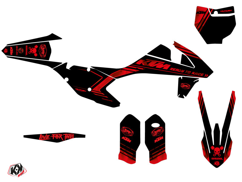 KTM 250 SX Dirt Bike Replica Thomas Corsi Graphic Kit