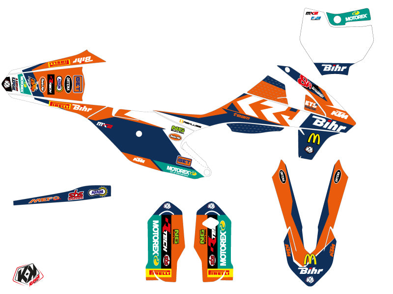 KTM 85 SX Dirt Bike Replica Pichon Graphic Kit
