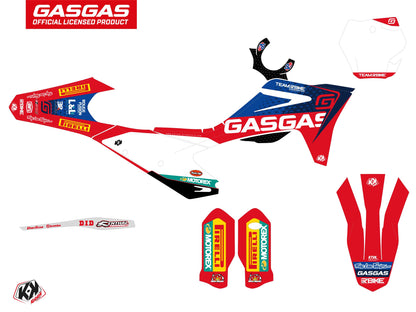 GASGAS EXF 350 Dirt Bike Replica Team R Bike Graphic Kit