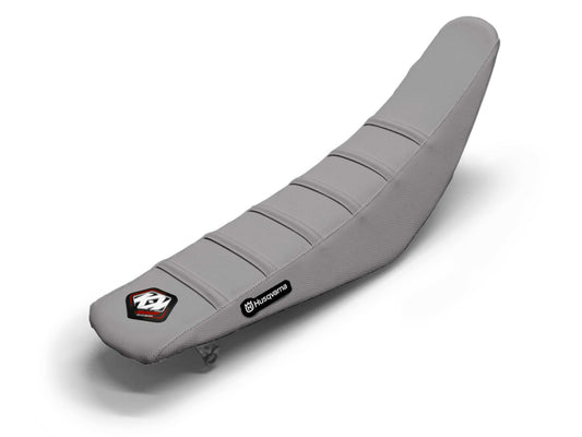 Grey Seat Cover  6 Ribs - HUSQVARNA TE 125 (2015-2019)