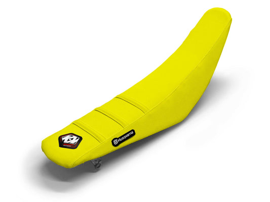 Yellow Seat Cover  3 Ribs - HUSQVARNA FC 250 (2014-2023)