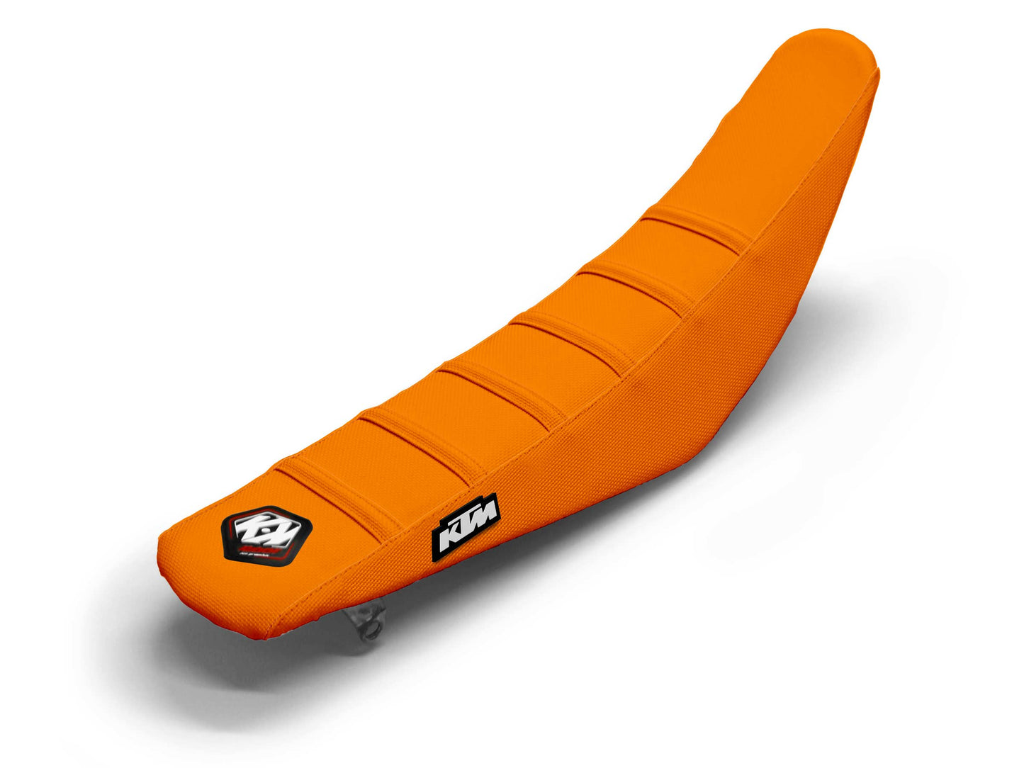 Orange Seat Cover  6 Ribs - KTM XC F-W (2017-2023)