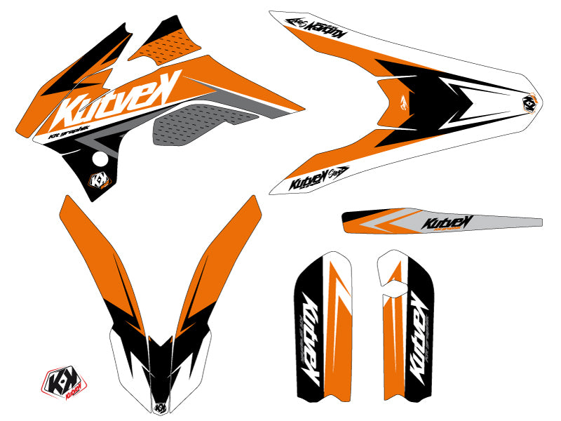 KTM 85 SX Dirt Bike Stage Graphic Kit Orange