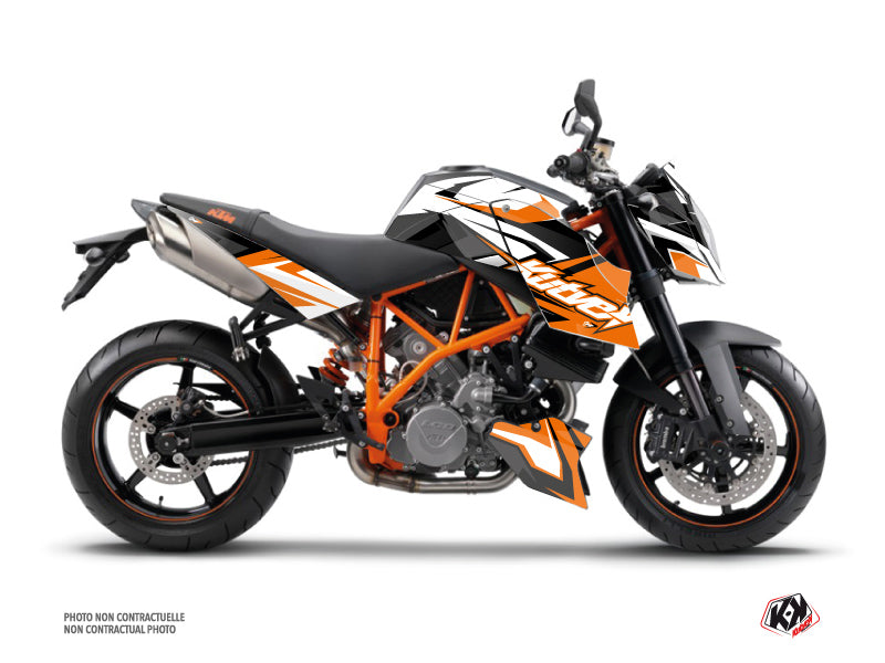 KTM Super Duke 990 Street Bike Stage Graphic Kit Orange