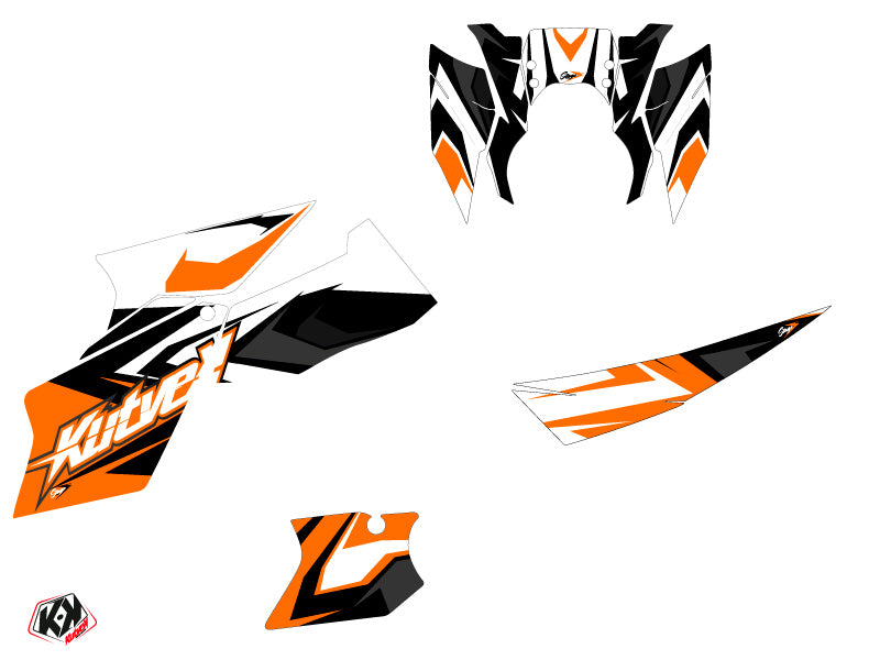 KTM Super Duke 990 Street Bike Stage Graphic Kit Orange
