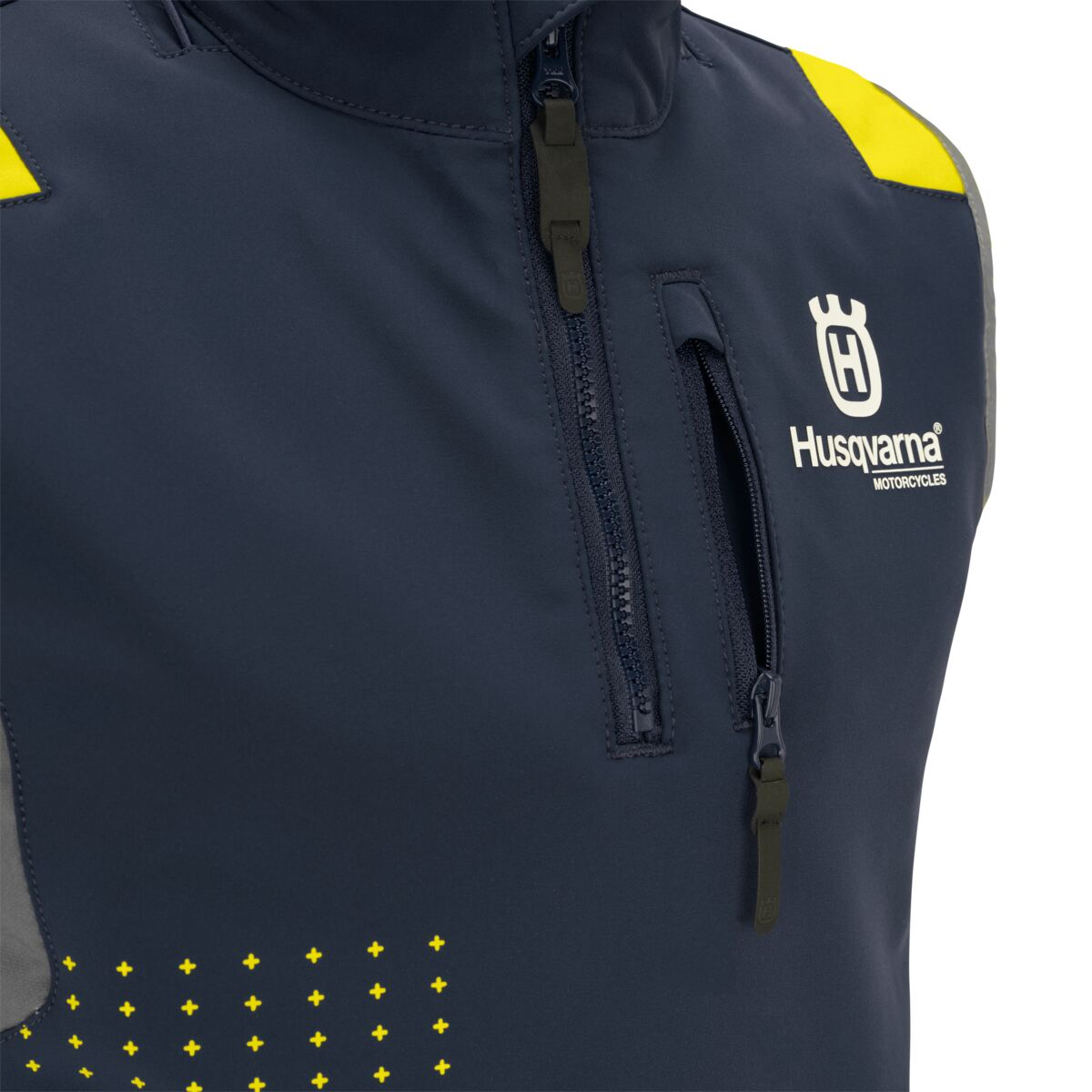 KIDS RAILED VEST BLUE