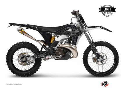GASGAS 250 ECF Dirt Bike Zombies Dark Graphic Kit Black LIGHT - Light versie