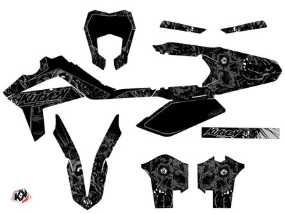 GASGAS ECF Dirt Bike Zombies Dark Grafik-Kit Schwarz