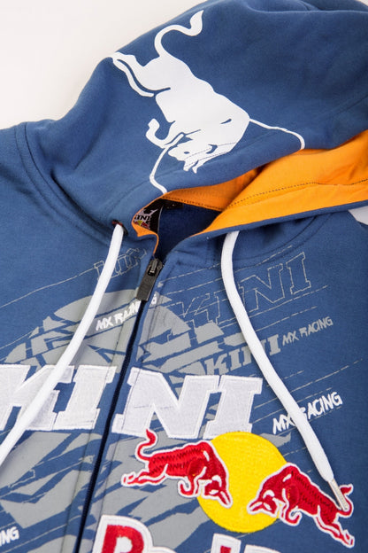 KTM KINI-RB DISSECTED HOODIE NAVY size S