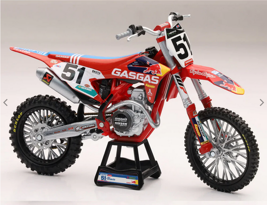 GASGAS REDBULL MC450 BARCIA MODEL BIKE 1:12