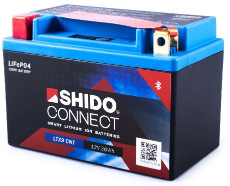 SHIDO LITHIUM ION CONNECT Battery LTX9 CNT