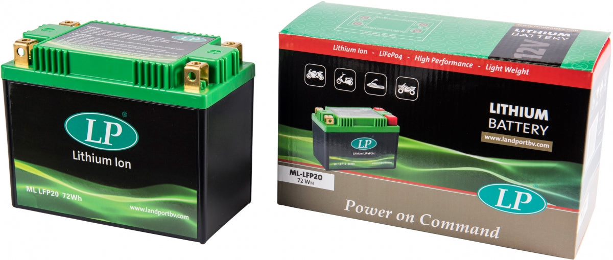 LANDPORT LITHIUM ION Battery LIFEPO4 LFP20 72WH