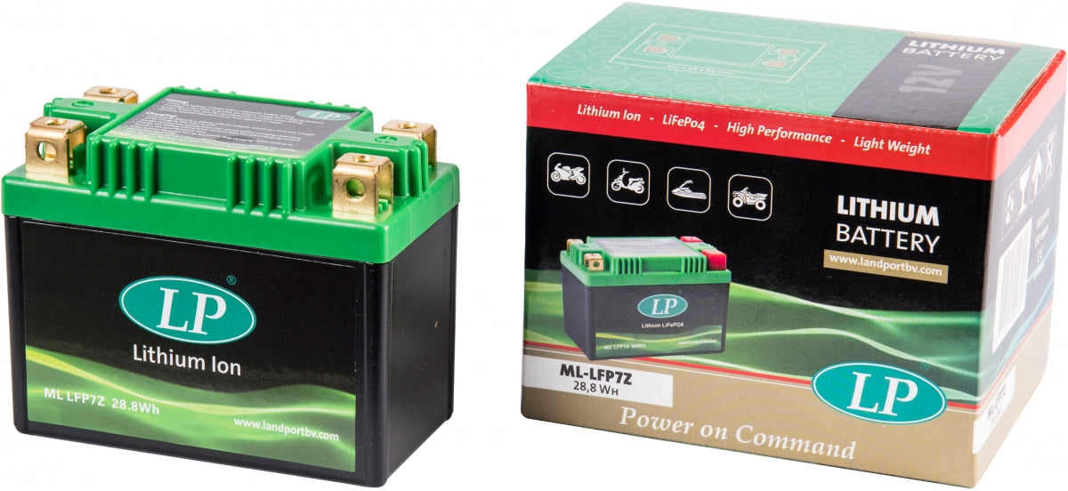 LANDPORT LITHIUM ION Battery LIFEPO4 LFP7Z 28.8WH
