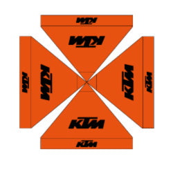 KTM Tent Roof 3 x 3 m
