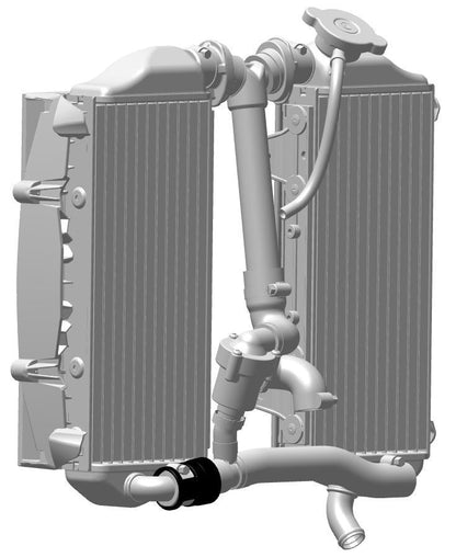 KTM Radiator hose protection 150-500 EXC 20-25
