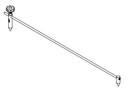 Wheel alignment gauge