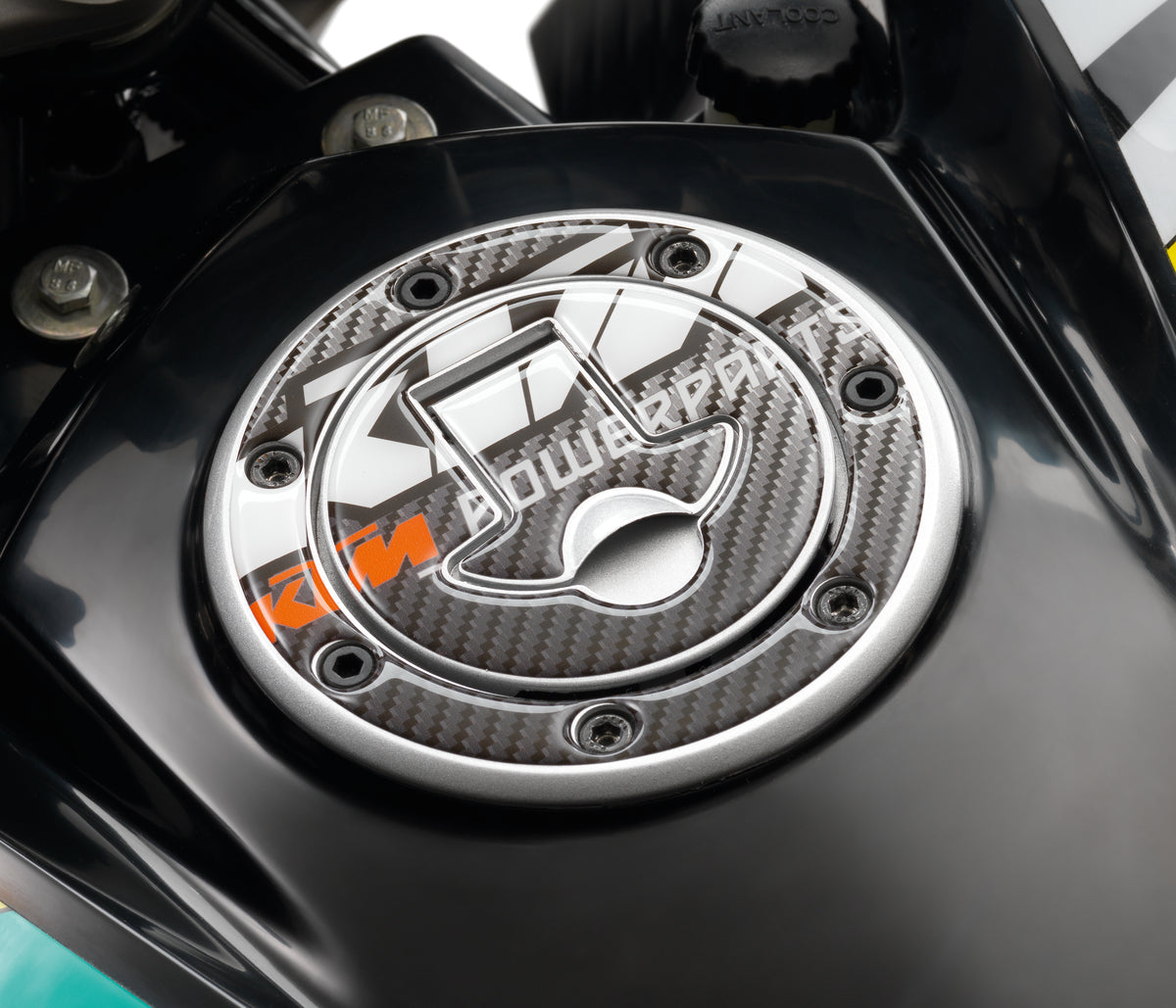 Fuel tank cap sticker KTM shop