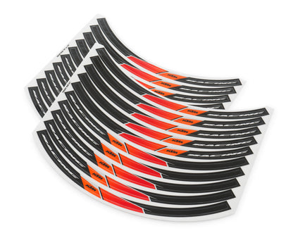 KTM Wheel rim sticker kit