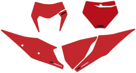 Start numbers backgrounds