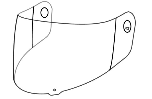 VISOR CLEAR ST 501 