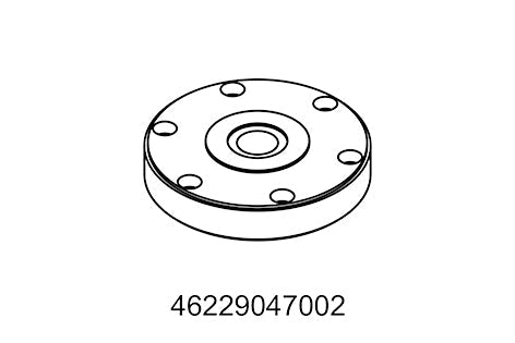 Anchor plate for crankshaft pressing tool