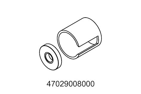 Insert for crankshaft pressing tool