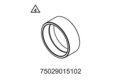 Piston assembly ring
